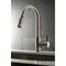 Gourmetier LS8688CTL Continental Single-Handle Pull-Down Kitchen Faucet, Nickel LS8688CTL - alternate 5